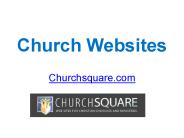 Church Website Development by Churchsquare.com