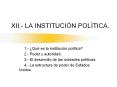 XII.- LA INSTITUCI PowerPoint PPT Presentation