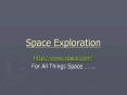 Space Exploration PowerPoint PPT Presentation