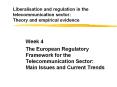 Liberalisation and regulation in the telecommunication sector: Theory and empirical evidence PowerPoint PPT Presentation