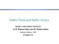 Suffix Trees and Suffix Arrays PowerPoint PPT Presentation