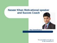 Motivational Speaker And Succes Coach