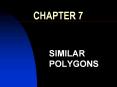 SIMILAR POLYGONS PowerPoint PPT Presentation