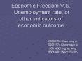 Economic Freedom V.S. Unemployment rate, or other indicators of economic outcome PowerPoint PPT Presentation