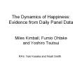 The Dynamics of Happiness: Evidence from Daily Panel Data PowerPoint PPT Presentation