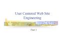 User%20Centered%20Web%20Site%20Engineering PowerPoint PPT Presentation