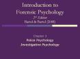 Introduction to Forensic Psychology 2nd Edition Bartol PowerPoint PPT Presentation