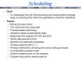 Scheduling PowerPoint PPT Presentation