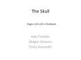 The Skull PowerPoint PPT Presentation