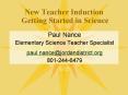 New Teacher Induction Getting Started in Science PowerPoint PPT Presentation
