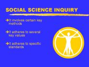SOCIAL SCIENCE INQUIRY