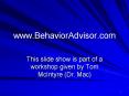 www.BehaviorAdvisor.com PowerPoint PPT Presentation