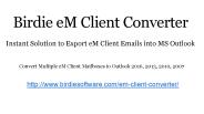eM Client Converter