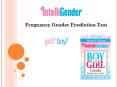 Pregnancy Gender Prediction Test PowerPoint PPT Presentation