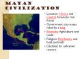 Mayan%20Civilization PowerPoint PPT Presentation