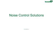Noise Control Solution By Kamak