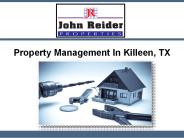 Property Management In Killeen, TX