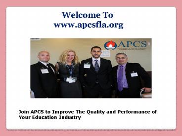 Association of Private Colleges and Schools