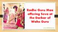 Radhe Guru maa offering seva at the darbar of Wahe Guru PowerPoint PPT Presentation