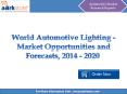 World Automotive Lighting - Market Opportunities and Forecasts, 2014 - 2020 - Aarkstore.com PowerPoint PPT Presentation