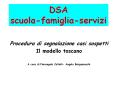 DSA scuola-famiglia-servizi PowerPoint PPT Presentation