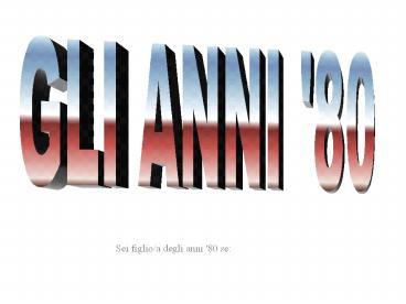 Nessun titolo diapositiva