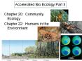 Accelerated Bio Ecology Part II PowerPoint PPT Presentation