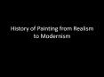 History%20of%20Painting%20from%20Realism%20to%20Modernism PowerPoint PPT Presentation