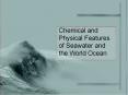 Chemical and Physical Features of Seawater and the World Ocean PowerPoint PPT Presentation