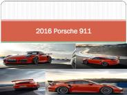 2016 Porsche 911