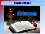 Seminar Biblic