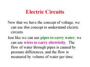 Electric Circuits