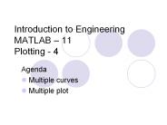 Introduction to Engineering MATLAB 