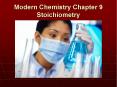 Modern Chemistry Chapter 9 Stoichiometry PowerPoint PPT Presentation