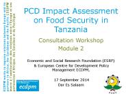 Consultation Workshop