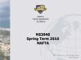 NS3040 Spring Term 2016 NAFTA PowerPoint PPT Presentation