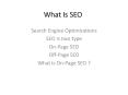 SEO Expet - SEO Specialist Freelancer seo in india PowerPoint PPT Presentation