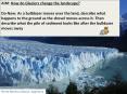 AIM: How do Glaciers change the landscape? PowerPoint PPT Presentation