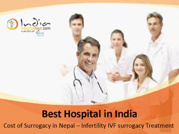 Surrogacy in Nepal India