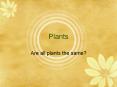 Plants PowerPoint PPT Presentation