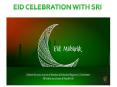 Eid Celebration with SRI PowerPoint PPT Presentation