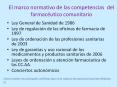 El marco normativo de las competencias del farmac PowerPoint PPT Presentation