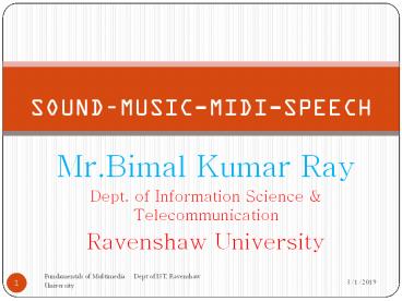 Sound Music MIDI  in Multimedia