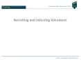 Recruiting and inducting Volunteers PowerPoint PPT Presentation