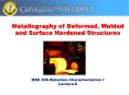 Metallography of Rolled Metals PowerPoint PPT Presentation