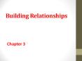 Building Relationships PowerPoint PPT Presentation