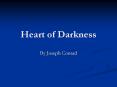 Heart of Darkness PowerPoint PPT Presentation