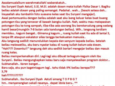 Assalamualaikum warahmatullahi wabarakatuh..