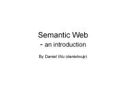 Semantic Web - an introduction
