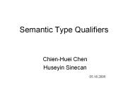 Semantic Type Qualifiers
